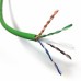 Кабель U/UTP 550/24 кат. 6А з сепаратором LSZH зелений Corning 500 м