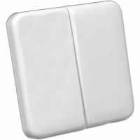 Клавиша двойная белая Regina. Клавиша двойная белая Regina.