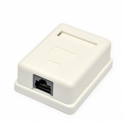 Розетка зовнішня 1хUTP, кат.6, RJ45, EPNew.