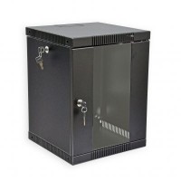 Шафа 10" 8U, 320х300х425 мм (Ш*Г*В) серверна настінна чорна CMS  Шафа 10" 8U, 320х300х425 мм (Ш*Г*В) серверна настінна чорна CMS