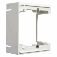 Адаптер наружной установки белый ,1-кратный дополнительный. Адаптер наружной установки белый ,1-кратный дополнительный.