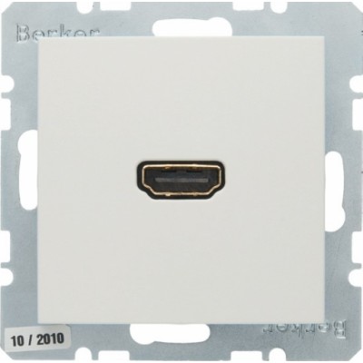 Berker S1 Розетка (HDMI) , для мультимедійних засобів.