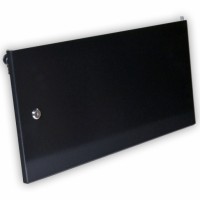 Двері суцільнометалеві 6U до шаф MGSWA чорна Двері суцільнометалеві 6U до шаф MGSWA чорна