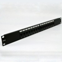 Патч-панель 19" 16xRJ-45 UTP, кат. 6, dual type, EPNew Патч-панель 19" 16xRJ-45 UTP, кат. 6, dual type, EPNew