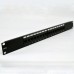 Патч-панель 19" 16xRJ-45 UTP, кат. 6, dual type