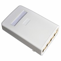 Розетка 4 порт. настенная (1хST/FC, 2xSC Simplex/LC Duplex, 1xRJ45) без ВО адаптеров Розетка 4 порт. настенная (1хST/FC, 2xSC Simplex/LC Duplex, 1xRJ45) без ВО адаптеров