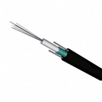 ВО кабель GYXTW 8e9/125, внешний, центральная туба, гофроброня, РЕ оболочка ВО кабель GYXTW 8e9/125, внешний, центральная туба, гофроброня, РЕ оболочка