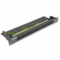 Патч панель телефонная, категория 3, 50 портов, RJ45/568A, заделка KRONE, 1U Патч панель телефонная, категория 3, 50 портов, RJ45/568A, заделка KRONE, 1U