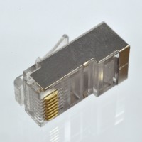 Конектор RJ45 кат. 5е екранований 100 шт. Конектор RJ45 кат. 5е екранований 100 шт.