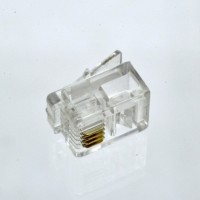 Конектор телефонний RJ12, 6p4c 100 шт. Конектор телефонний RJ12, 6p4c 100 шт.
