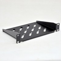 Полиця консольна 10 " 160мм, 1U, чорна 