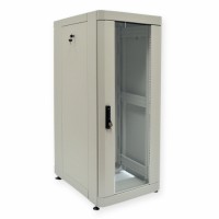Шафа 19" 33U, 610х1055 мм (Ш*Г) серверна підлогова сіра CMS посилена 