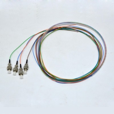 Набір кольорових пігтейлів FC/UPC 1.5 m, SM, Easy strip, для 4 вол. (Bl,Or,Gn,Br)