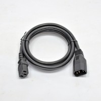 Шнур живлення С13-C14 (1.5мм2) 1.8м 