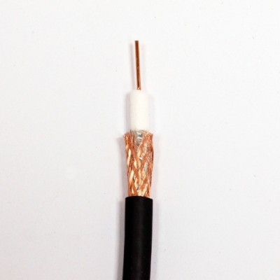 Кабель коаксиальный RG-6U, 75 Ом, 1,02мм CU, оплетка 96x0,12 CU, 305 м