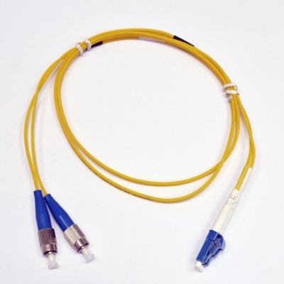 Патчкорд FC/UPC-LC/UPC SM (2м.) Duplex Патчкорд FC/UPC-LC/UPC SM (2м.) Duplex