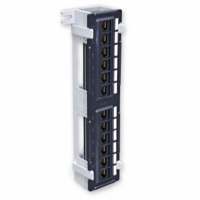 Патч-панель настінна 12xRJ-45 UTP, кат. 5е