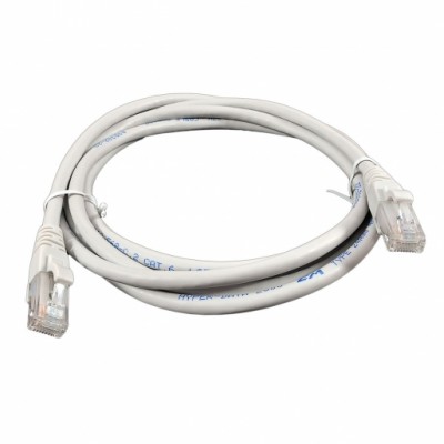 Патч-корд мідний UTP кат. 6, 24AWG, 5.0 м, LSZH, сірий