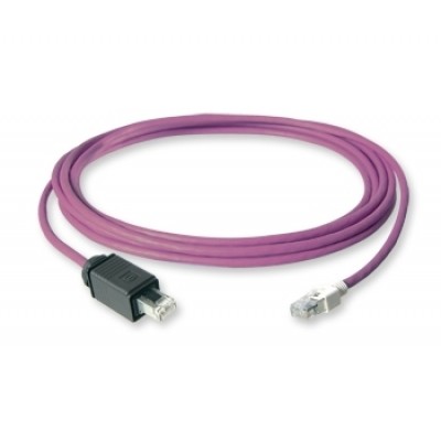 Патч-корд кат. 6,  S/FTP, Industrial, FRNC, IP67/65, 1м