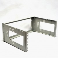 Кронштейн настенный 19" 4U, глубь. 280 ... 380мм, серый Кронштейн настенный 19" 4U, глубь. 280 ... 380мм, серый