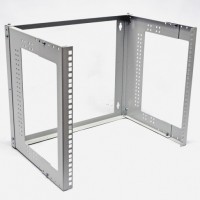 Кронштейн настенный 19" 9U, глубь. 280 ... 380мм, серый Кронштейн настенный 19" 9U, глубь. 280 ... 380мм, серый