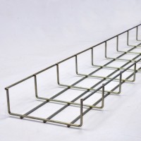 Лоток сітчастий 150х50, дріт Ø4 мм, білий цинк 2,5м (CMS-WBB4-15050Z) Лоток сітчастий 150х50, дріт Ø4 мм, білий цинк 2,5м (CMS-WBB4-15050Z)