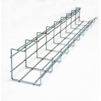 Лоток сітчастий WBG 100х100мм, дріт D4 мм, білий цинк 2,5м (CMS-WBG4-100100Z) Лоток сітчастий WBG 100х100мм, дріт D4 мм, білий цинк 2,5м (CMS-WBG4-100100Z)