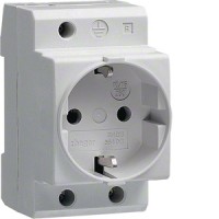 Розетка с установкой на DIN-рейку, 250В / 16А, 2.5 м, Hager