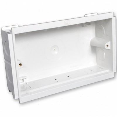 Підрозетник 3G до короба  глуб.  35мм (VTS8035WHI)