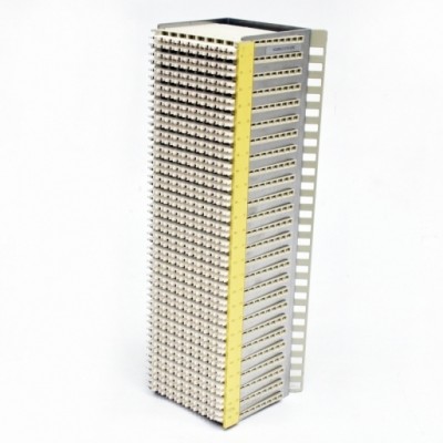 Розподільчий блок серия 5000 Compact , 200 пар (25х8пар), вертикальний монтаж, без варіанту з захистом, компл. міток, Corning