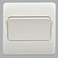 Выключатель 1-клавишный, 86x86мм, проходной, МК Выключатель 1-клавишный, 86x86мм, проходной, МК