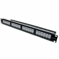 Патч-панель 19" 24xRJ-45 UTP, кат. 6А, с организатором Патч-панель 19" 24xRJ-45 UTP, кат. 6А, с организатором