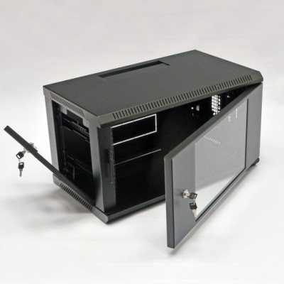 Шафа 19",6U, 620х350х343 мм (Ш*Г*В),чорна