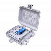 Бокс герметичний розподільний на 8 SC Simplex / LC duplex, 240x195x50 мм  (LW-GFS23-2/08)