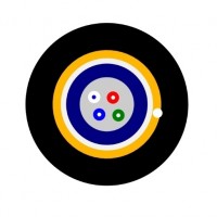 Оптический кабель U-VQ(ZN)H-4E9/125-1.0kN LSZH/FRNC оболочка, сухой, волокна в буфере Оптический кабель U-VQ(ZN)H-4E9/125-1.0kN LSZH/FRNC оболочка, сухой, волокна в буфере