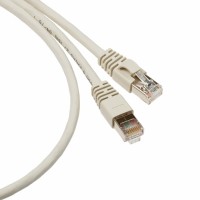 Патч-корд кат. 5e, RJ45-RJ45, серый, F/UTP, LSZH Патч-корд кат. 5e, RJ45-RJ45, серый, F/UTP, LSZH