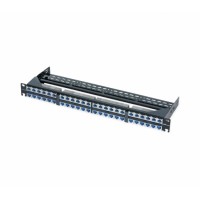 Патч-панель на 48 портов с модулями S500 FutureCom 6A, 1U, 19 ", черная, Corning Патч-панель на 48 портов с модулями S500 FutureCom 6A, 1U, 19 ", черная, Corning