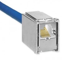 Модуль экранированный S250, 1xRJ45, FutureCom, кaт. 6, Corning Модуль экранированный S250, 1xRJ45, FutureCom, кaт. 6, Corning