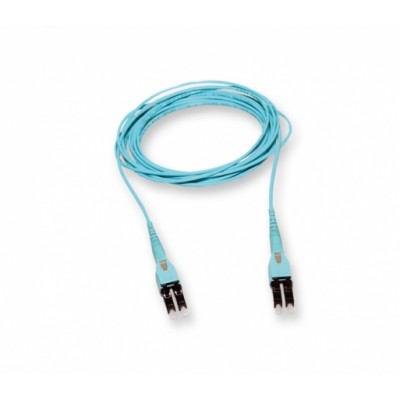 ВО патч-корд, LC/UPC-LC/UPC, Uniboot, 2.0мм, (OM3), Duplex, LSZH, 1м