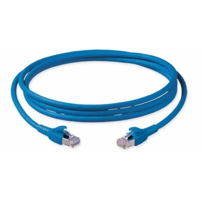 Патч-корд S10TEN S/FTP FutureCom, 5 м, кат. 6, LSZH, синій
