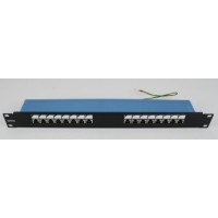 Патч-панель 19" 16xRJ-45 FTP, cat.5e, EPNew Патч-панель 19" 16xRJ-45 FTP, cat.5e, EPNew