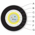 ВО кабель універсальний U-BQ(ZN)BH 1x4 E9/125 (OS2), монотуб, діелектричний захист, LSZH™/FRNC, FREEDM™ Gel-Free, Corning