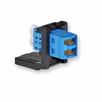 Модуль LANS LC Duplex SM (OS2) со шторками, Corning Модуль LANS LC Duplex SM (OS2) со шторками, Corning