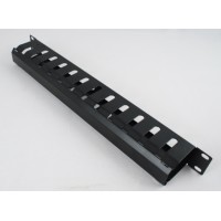 Кабельный организатор 1U,19", металический Кабельный организатор 1U,19", металический