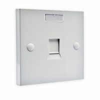 Рамка 86×86 под один модуль KeyStone, с шторкой, EPNew Рамка 86×86 под один модуль KeyStone, с шторкой, EPNew