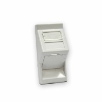Вставка 50х25 под модуль Keystone, наклонная 45°, EPNew Вставка 50х25 под модуль Keystone, наклонная 45°, EPNew