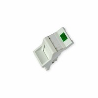 Вставка 50х25 под модуль Keystone, наклонная 45°, EPNew Вставка 50х25 под модуль Keystone, наклонная 45°, EPNew