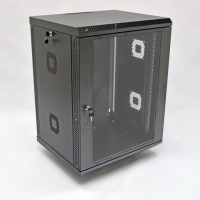Шафа 19'' 15U, 600х600х773 мм (Ш*Г*В), акрилове скло, чорна Шафа 19'' 15U, 600х600х773 мм (Ш*Г*В), акрилове скло, чорна