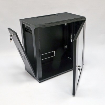 Шафа 19",12U, 620х350х610 мм (Ш*Г*В),чорна