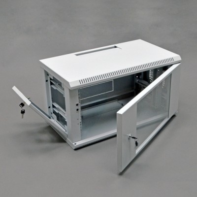 Шафа 19",6U, 620х350х343 мм (Ш*Г*В),сіра